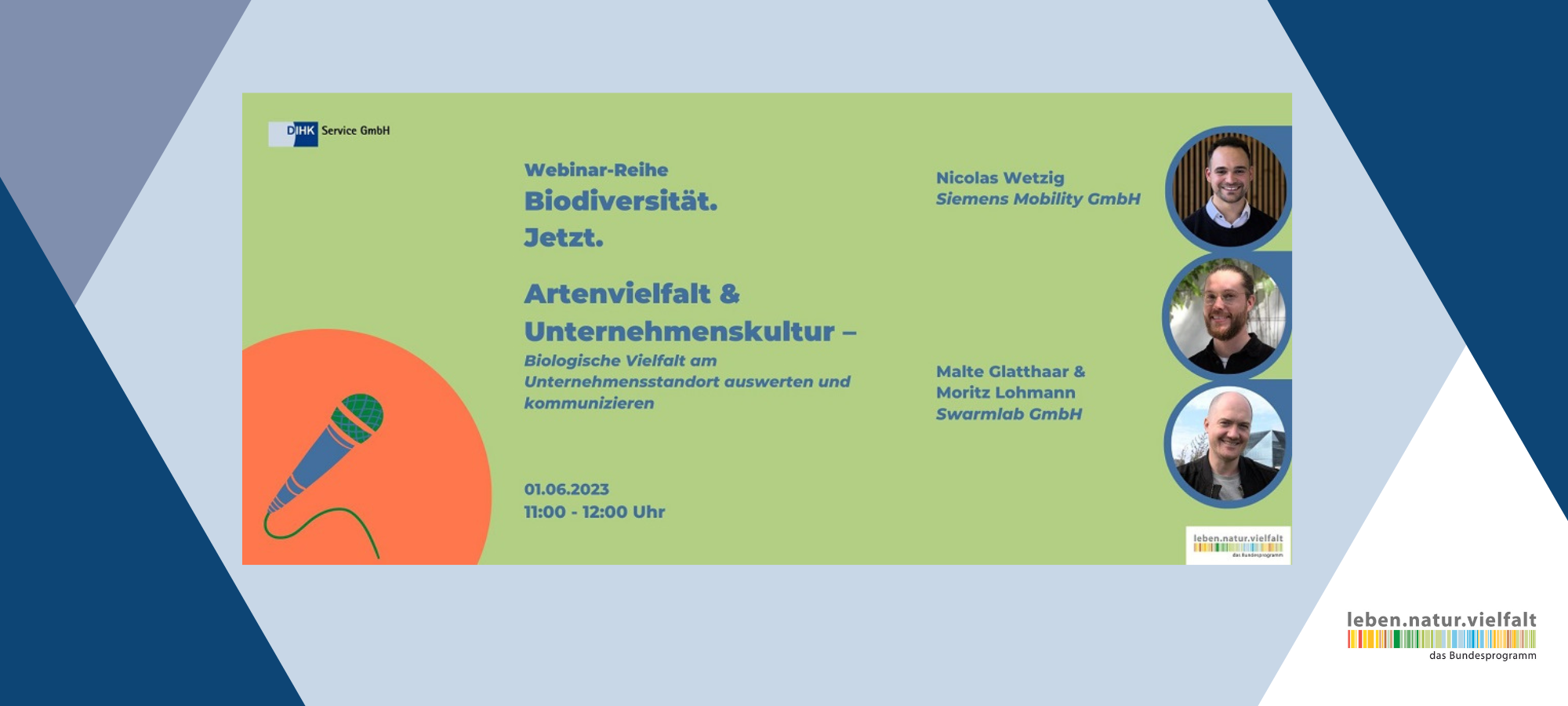 Webinar Biodiversität.Jetzt.